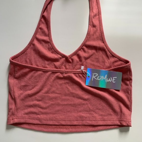 Ribbed Halter Top - Picture 2 of 4